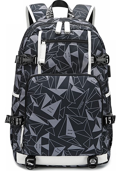 Ins Kore Tarzı Erkek Yeni Öğrenci Isı Transferi Okul Çantası (Yurt Dışından)