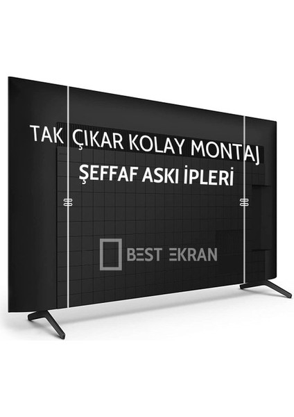 Toshiba 50" inç 126 Ekran Tv Ekran Koruyucu