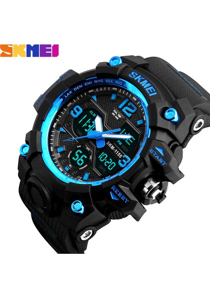 Erkek Spor Kuvars Dijital LED Suya Dayanıklı Askeri Saat (Yurt Dışından) modelleri