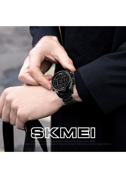 Erkek Paslanmaz Çelik Saat Dijital Saat Su Geçirmez (Yurt Dışından) fiyatları