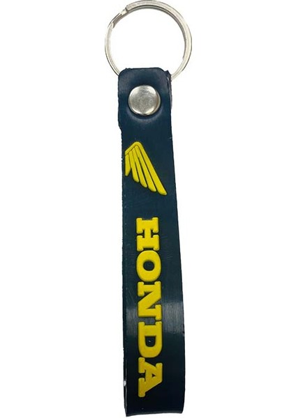 Honda Uyumlu Anahtarlık Siyah Sarı