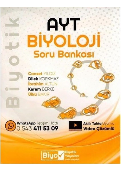 Biyotik Yayınları  YKS AYT S.b. Biyoloji - 2021