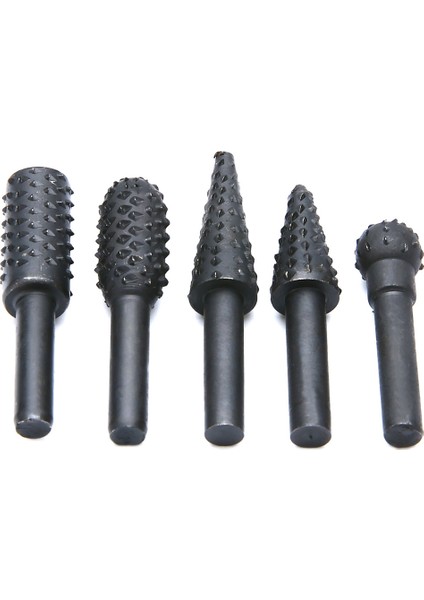 Hss 5 Adet 1-4' 6mm Shank Matkap Ucu Set Ağaç Oyma Törpü Işle Yüksek Hızlı Matkap Uçl