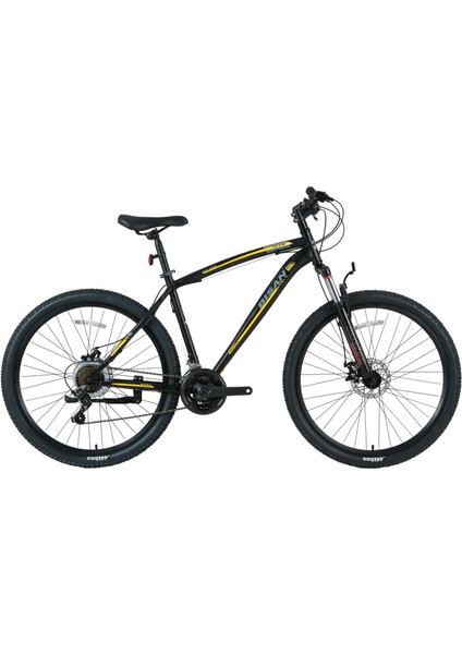 Mts 4600 Md-22 Mat Siyah/sarı 26" Dağ Bisikleti