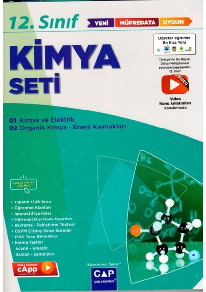 12. Sınıf Kimya Anadolu Seti