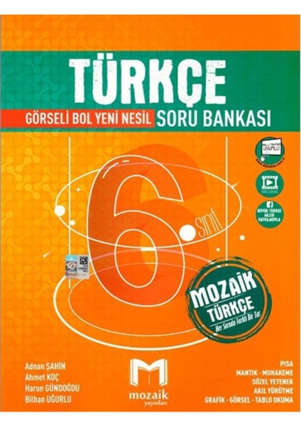 6.Sınıf Soru Bankası Türkçe - 2022