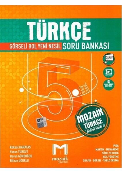5.Sınıf Soru Bankası Türkçe - 2022