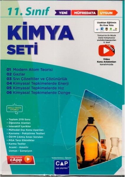 11. Sınıf Kimya Anadolu Seti