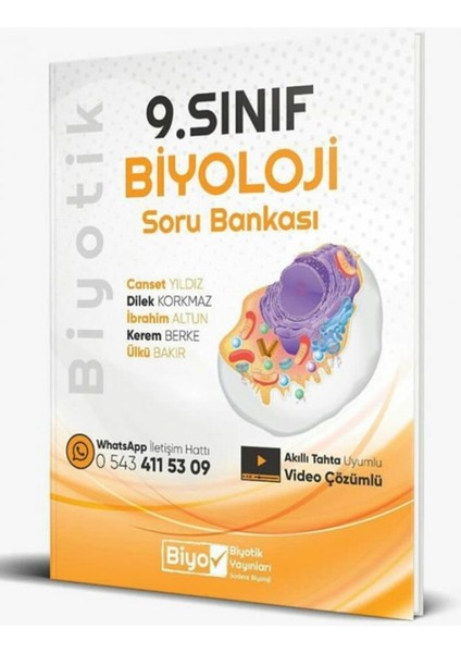 9.Sınıf Biyoloji Soru Bankası