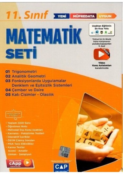 11. Sınıf Matematik Anadolu Seti