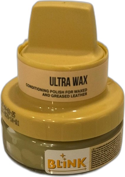 Blink Ultra Wax Yağlı Deri Cilası Naturel Renk 50 ml B85711758