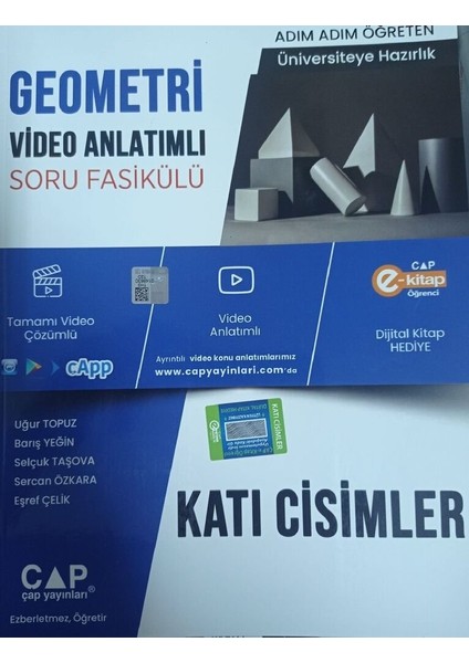 Çap Yayınları Geometri Katı Cisimler