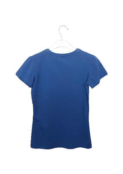 Lacivert Yuvarlak Yaka T-Shirt