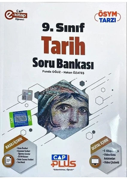 Çap Yayınları Plus 9. Sınıf Anadolu Lisesi Tarih Soru Bankası 2023