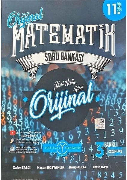 Orijinal Yayınları  11. Sınıf Matematik Soru Bankası 2024-2024