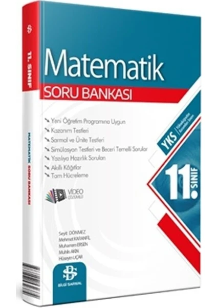 Bilgi Sarmal Yayınları 11. Sınıf Matematik Soru Bankası