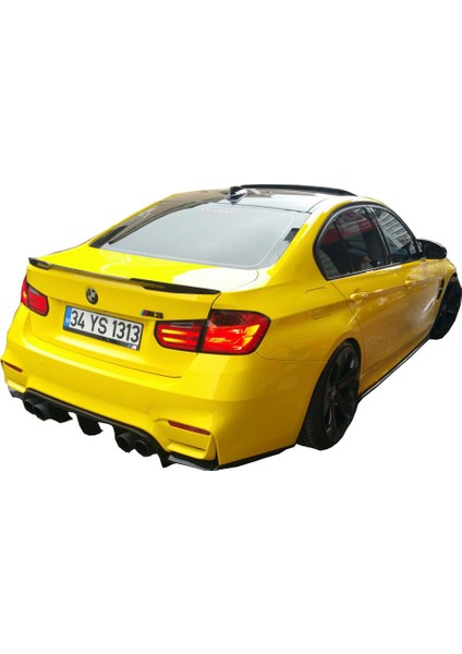 Bmw 3 Serisi F30 (2012 - 2018) M3 Tampon Vörsteiner Difüzör (Plastik)