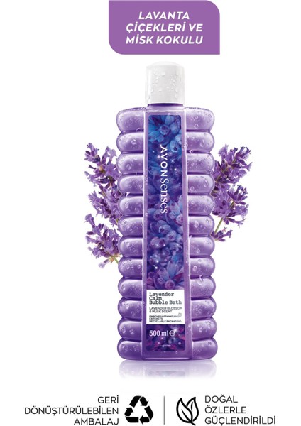 Senses Lavender Calm Lavanta Kokulu Banyo Köpüğü 500 Ml.