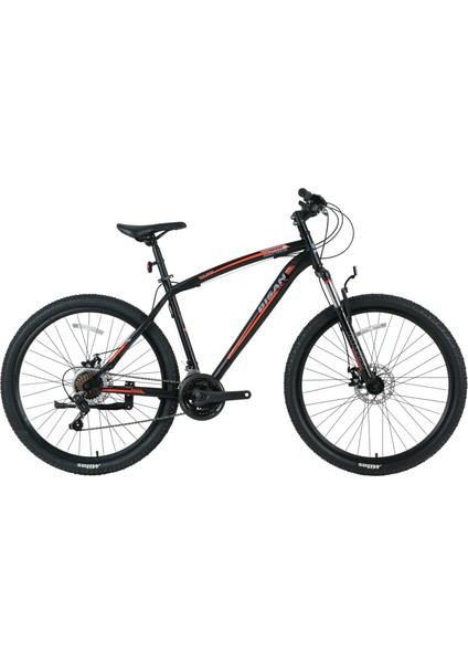 Mts 4600 Md-22 Mat Siyah/turuncu 26" Dağ Bisikleti