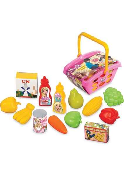 Fen Toys Orjinal Barbie Küçük Market Sepeti