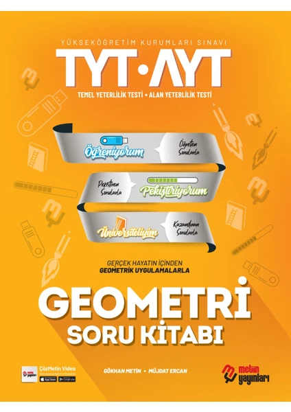 Metin Yayınları TYT - AYT Geometri Soru Bankası