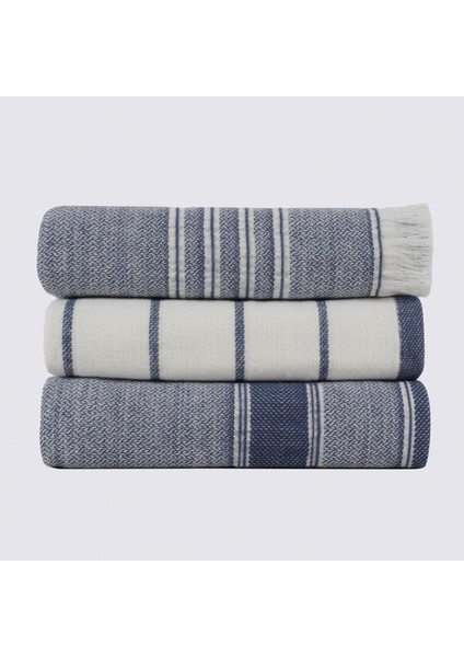 Elis Pamuklu 3'lü 40X60 Kurulama Havlusu
