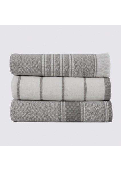 Elis Pamuklu 3'lü 40X60 Kurulama Havlusu