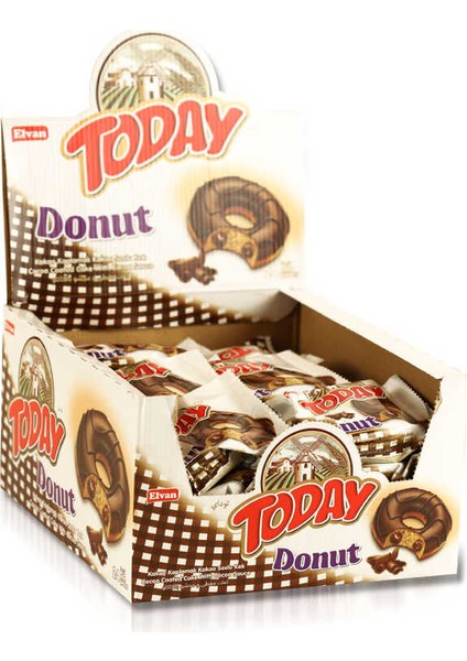 Today Donut Kek Kakaolu 35 gr 24'lü