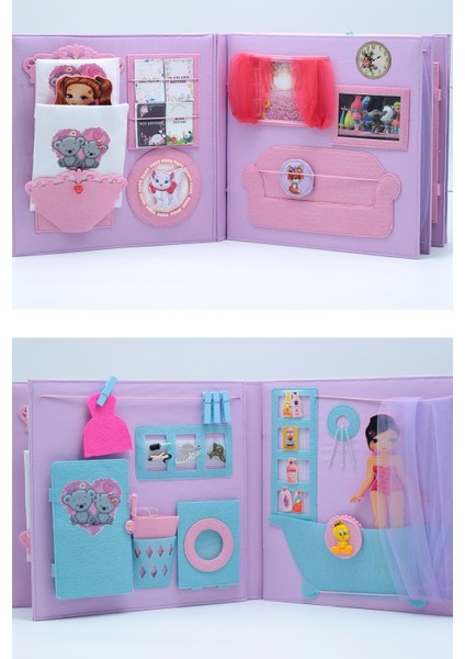 Dilaykid Bebek Evi Aktivite Kitabı modelleri