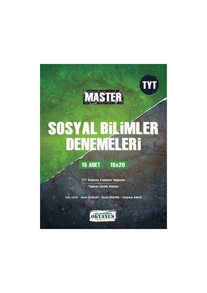 TYT Master 15 Sosyal Bilimler Denemeleri
