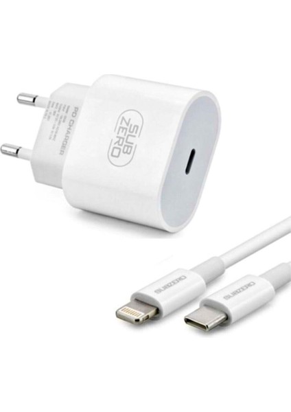 Yeni Nesil Iphone Şarj Aleti 18W Pd Type-C To Lightning Şarj Aleti - SG46