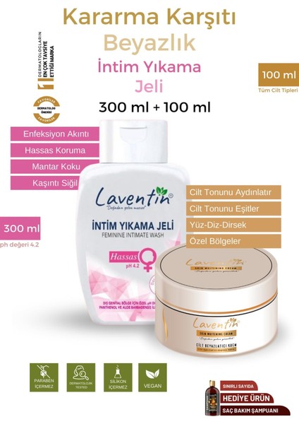 Intim Jel 300 ml + Genital Krem 100 ml