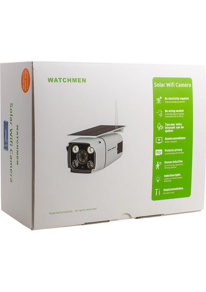 PM-19469 1080P Antenli Metal Kasa Solar Wifi Ip Kamera modelleri