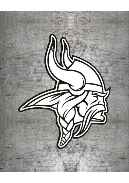 Viking Sticker Vikings Araba Etiketi 1 Adet