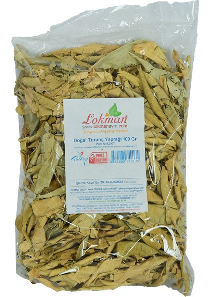 Turunç Yaprağı 100 gr