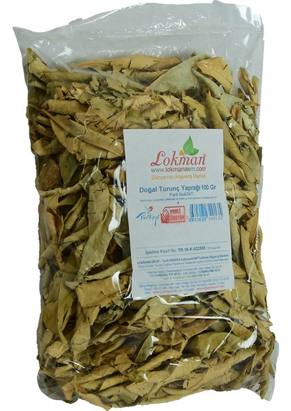 Turunç Yaprağı 100 gr