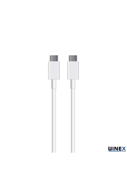 Tecno Camon 17 3A 45W Type-C to Type-C 2Metre Data ve Hızlı Şarj Kablosu