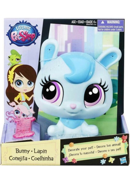 Littlest Pet Shop Bunny 8 Inch Evcil Hayvanınızı Süsleyin