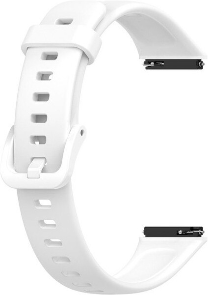 Huawei Band 7 Kordon Mat Klasik Silikon Krd 11 Beyaz