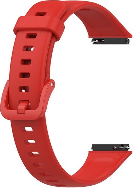 Huawei Band 7 Kordon Mat Klasik Silikon Krd 11 Kırmızı
