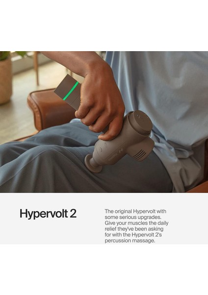 Hypervolt 2 - Masaj Tabancası, 5 Değiştirilebilir Başlık