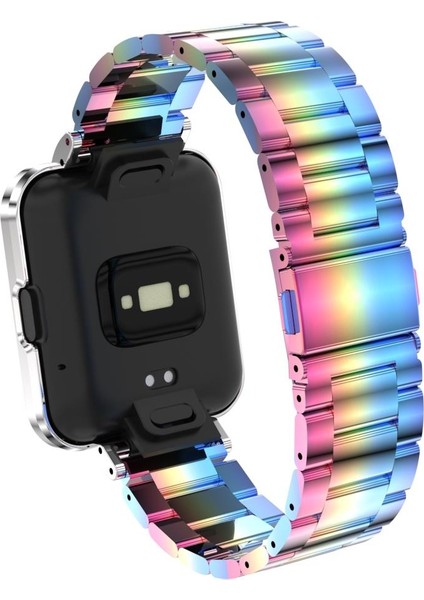 Redmi Watch 2 Lite Uyumlu Baklalı Model Metal Kordon & Kasa Koruma 2 In 1 Paslanmaz Çelik Kayış fırsatları