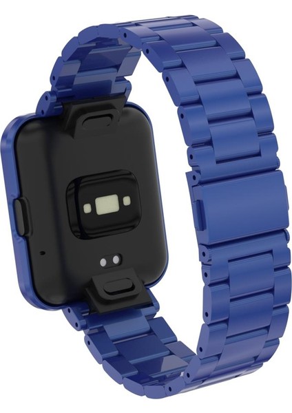 Redmi Watch 2 Lite Uyumlu Baklalı Model Metal Kordon & Kasa Koruma 2 In 1 Paslanmaz Çelik Kayış fırsatları