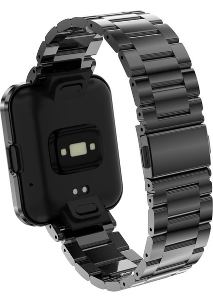 Redmi Watch 2 Lite Uyumlu Baklalı Model Metal Kordon & Kasa Koruma 2 In 1 Paslanmaz Çelik Kayış fırsatları