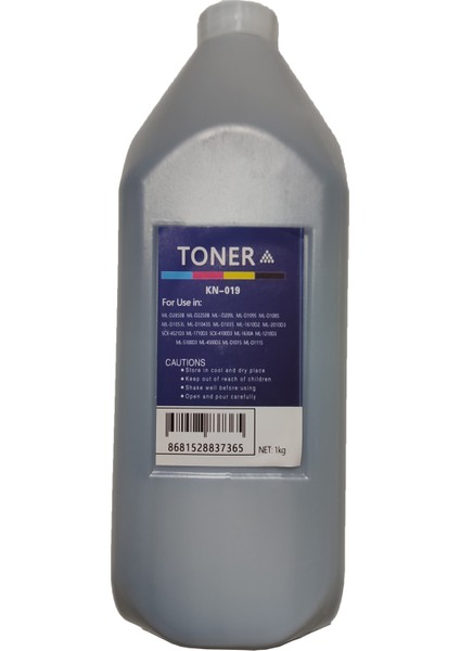 For Samsung SL-M2020 Toner Tozu Yüksek Kalite Muadil 1000 gr