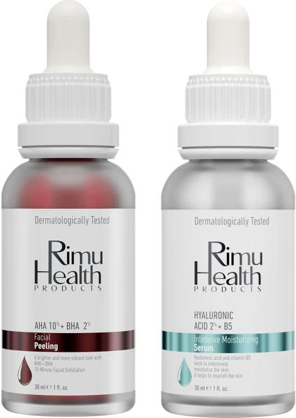 Rimu Health Products Lekesi ve Siyah Nokta  Nemsiz Ciltlere Özel Bakım Seti