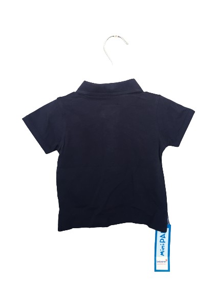 Lacivert Polo Yaka T-Shirt