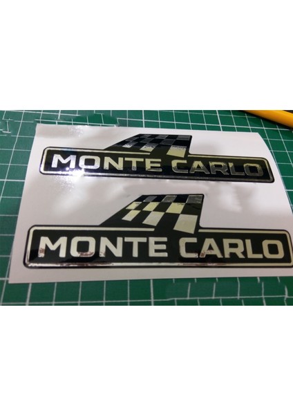 Oto Sticker Skoda Monte Carlo 2020 Stickeri Dünyada Tek.