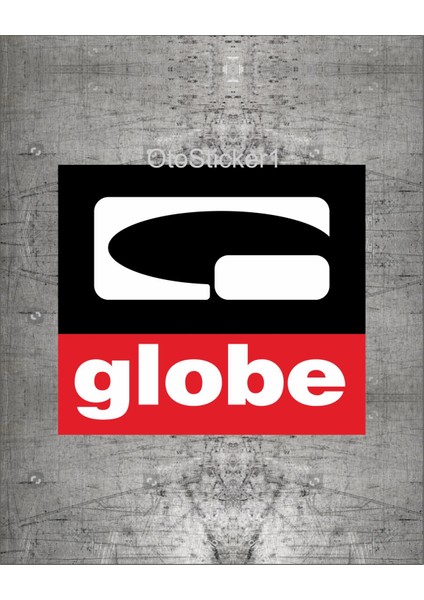 Globe Shoes Logo Sticker 2 Adet