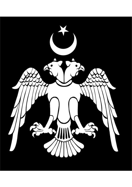 Selçuklu Kartal Sticker Kartal Armalı Türk Sticker